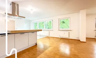 STADTGRÜN | 6-Zimmer Wohnung in Leopoldskron | extra Büro - Sauna & Tiefgarage