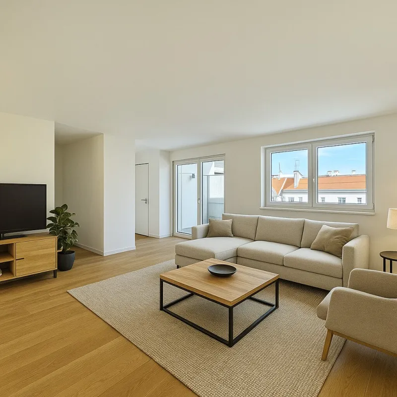 TERRASSEN-HIT im Sonnwendviertel - Erstbezug nach Dachausbau - 5. Liftstock - 3 Zimmer - ca. 90m² gew. NFL - Fußbodenheizung - Klima - zeitlose Ausstattung - ca. 36m² TERRASSE - Bild 1