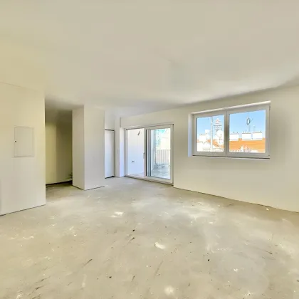 TERRASSEN-HIT im Sonnwendviertel - Erstbezug nach Dachausbau - 5. Liftstock - 3 Zimmer - ca. 90m² gew. NFL - Fußbodenheizung - Klima - zeitlose Ausstattung - ca. 36m² TERRASSE - Bild 2