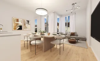 klein INVESTIEREN – GROSS Profitieren - Erstbezug - 2 Zimmer - ca. 31 m² WNFL - Küche inklusive