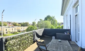 Loftartige 2-Zimmer Wohnung mit großzügigem Balkon in Stockerau - Charmante Raumaufteilung - Zentrum in der Nähe