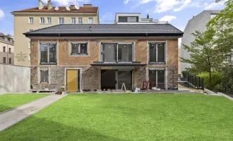 NEUES EINFAMILIENHAUS + 140m² SÜD-GARTEN | 5 MIN vom BHF MEIDLING (U6/S-Bahn) | LUFTWÄRMEPUMPE | RUHELAGE | NUTZUNGSRECHT 250m² Grünfläche