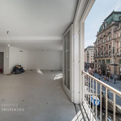 Toplage! Belagsfertige 3-Zimmer Wohnung am Graben - Bild 2