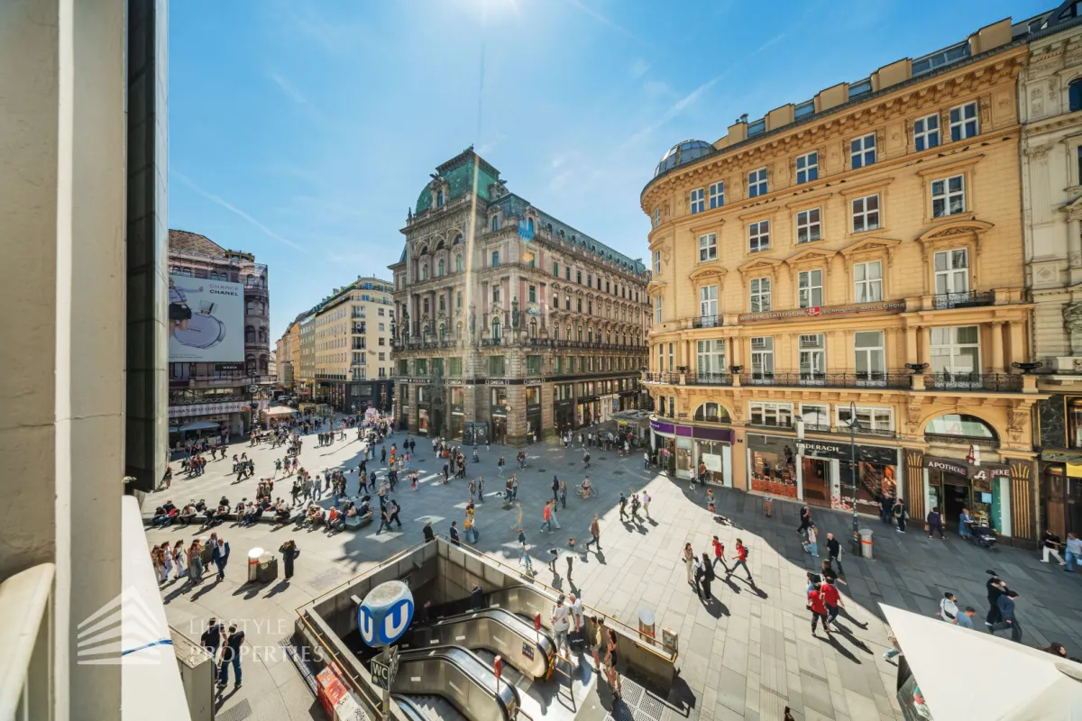 Toplage! Belagsfertige 3-Zimmer Wohnung am Graben - Bild 1