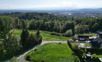 Lassen Sie sich DAS nicht entgehen - Exklusives 1291m2 großes Grundstück in Raaba – Traumhafte Lage mit Panoramablick! + GLASFASERANSCHLUSS