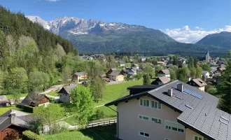 Ferienwohnsitz - Herrlicher Blick über Bad Mitterndorf auf die umliegende Bergwelt
