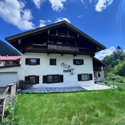 Sanierungsbedürftiges Gästehaus (Frühstückspension) in traumhafter Sonnenlage von Eben am Achensee zu kaufen - Bild 2