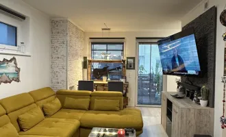 Moderne 2-Zimmer-Wohnung mit Balkon und Garage