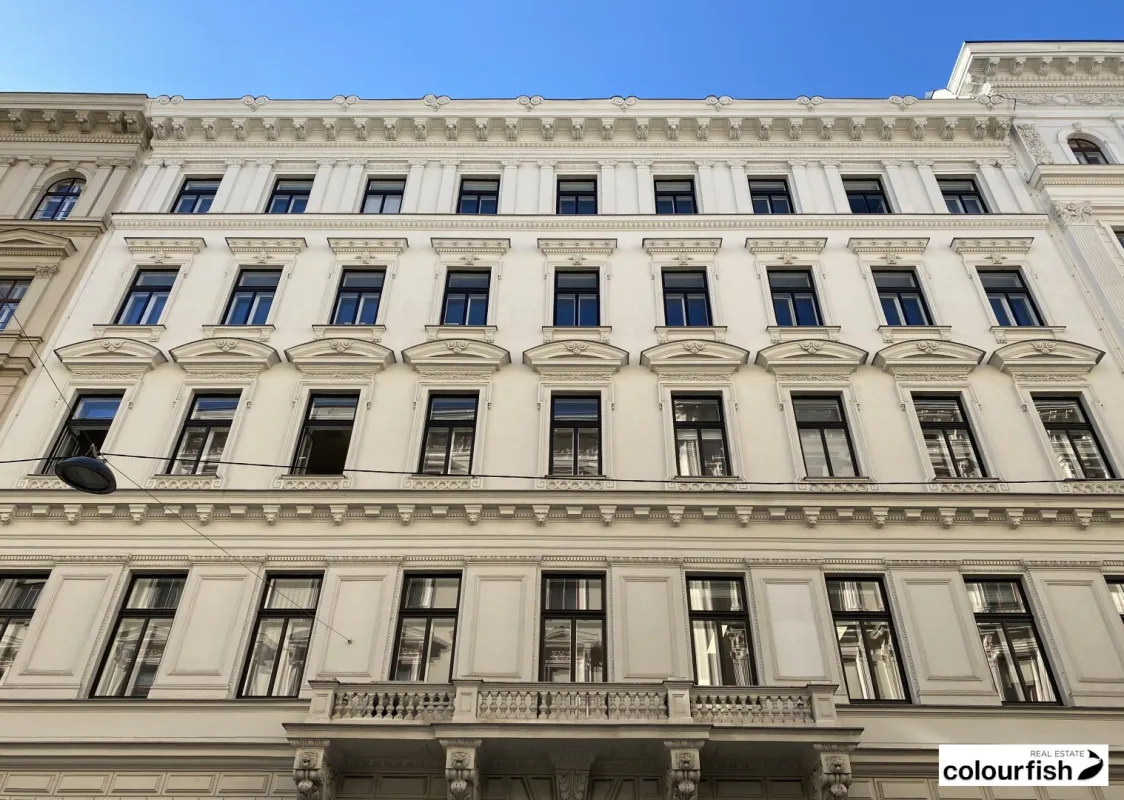 Attraktive Bürofläche mit Balkon nahe Burggarten - Bild 1