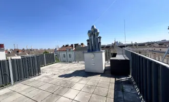 Coole 3 Zimmer Terrassen- und Dachterrassenwohnung mit Rundumblick