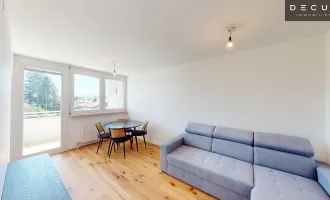 MÖBLIERTE BALKONWOHNUNG MIT GEBIRGSBLICK | ERSTBEZUG NACH SANIERUNG | INKL. STELLPLATZ