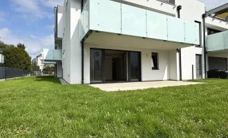 Traumhafte 3 Zimmer Gartenwohnung | Blumengasse - ERSTBEZUG | ca. 23 m² Terrasse & ung.150 m² Eigengarten | zzgl. Tiefgaragenstellplatz | Top D4