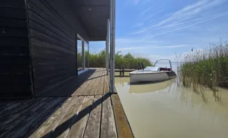 SECRET ISLAND - Badehütte am Neusiedler See inkl. eBoot