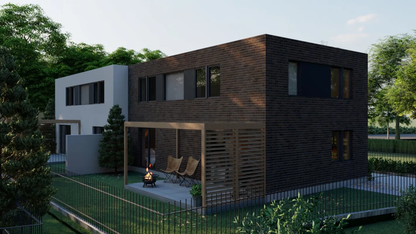 Traumhafte Doppelhaushälfte in Lassee - Erstbezug mit 132m², Terrasse & 2 Stellplätzen für nur 448.000 €! - Bild 1
