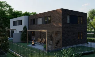 Traumhafte Doppelhaushälfte in Lassee - Erstbezug mit 132m², Terrasse & 2 Stellplätzen für nur 448.000 €!