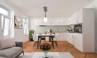 ++ SUNNY SIDE UP + TOP 5 ++ ERSTKLASSIGER ALTBAU NACH HOCHWERTIGER SANIERUNG + großartige Freiflächen + ruhige Wohngegend