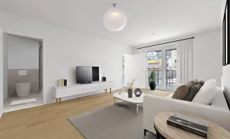 2-ZIMMER-WOHNUNG UND DER EIGENE DACHGARTEN