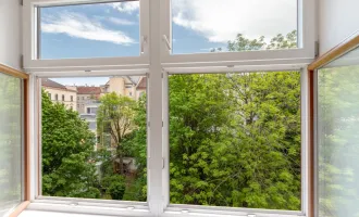 Südseitige Altbauwohnung mit traumhaftem Grünblick | Prachtvolles Jahrhundertwendehaus | Nähe Schloss Schönbrunn
