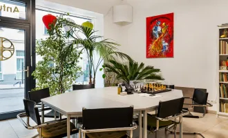 Stilvolles Altbaubüro mit moderner Ausstattung und direktem Zugang