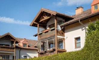 Oberndorf 3-Zi-DG-Wohnung mit Balkon und Tiefgarage: "Oben ist es am schönsten!"