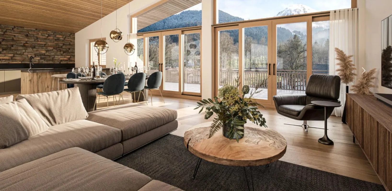 Luxuriöse Dachgeschoßwohnung Top C11 in Tirol: Erstbezug mit Terrasse - Bild 1