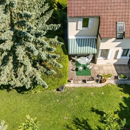 Reiheneckhaus in Bisamberg : 4 Zimmer, 1160m2 Garten & 2 Terrassen , Garage.....Ihr Zuhause! - Bild 2