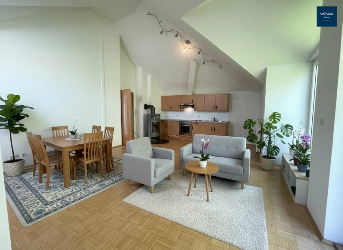 Baiernstraße 48 - Charmante Wohnung mit Balkon - Blick ins Grüne in Eggenberg - Bild 1