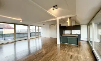 1070! 4-Zimmer DG-Wohnung mit 2 Terrassen und wunderschönen Ausblick auf einer Ebene!