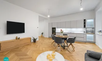 Eleganz der Vergangenheit – Komfort der Gegenwart | hochwertige 3-Zimmerwohnung - sofort bezugsbereit | ERSTBEZUG