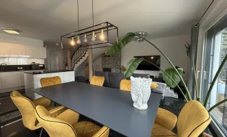 Stilvolle Doppelhaushälfte mit Dachterrasse & Schneebergblick
