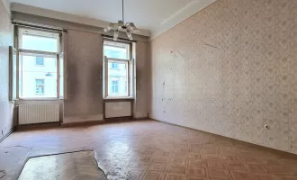 SANIERUNGSBEDÜRFTIGE WOHNUNG DIREKT BEIM HANNOVERMARKT!