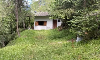 Für Sanierungskünstler: Hütte mit Freizeitwohnsitz zu verkaufen