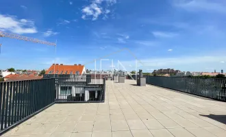 Erstbezug! 2-Zimmer Gartenwohnung mit Garagenplatz und Gemeinschaftsdachterrasse