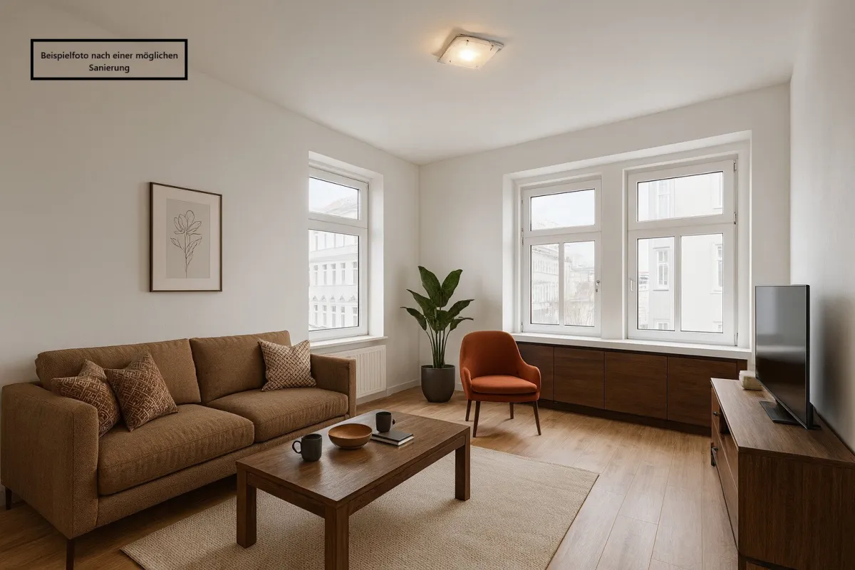 ++NEU++ Familienwohnung: großzügige 5-Zimmer Altbauwohnung (modernisierungsbedürftig) - adaptierbarer Grundriss - Bild 1