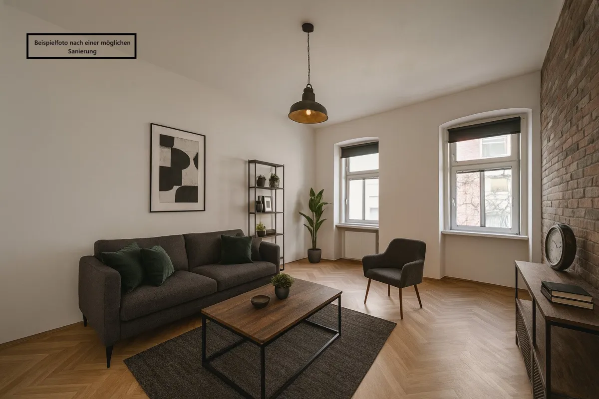 ++NEU++ 1 Zimmer Sanierungsobjekt im Altbau – klein, fein, ausbaufähig! - Bild 1