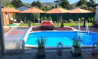 Einzigartiges Juwel mit mediterranem Flair - nur 5 Minuten vor der Wiener Stadtgrenze!