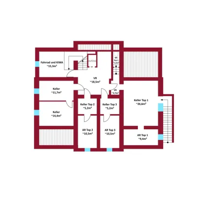 Historische Altbau Villa modern interpretiert | 3 exklusive Wohneinheiten | jetzt noch mitgestalten ! - Bild 3