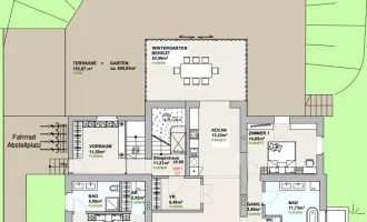 3 exklusive Einheiten in einer Villa – jetzt noch mitgestalten! Hohe Altbau-Räume, stilvolle Stuckelemente, Fußbodenheizung, Luftwärmepumpe u. v. m.