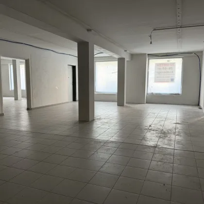 Linzer Straße: Belagsfertiges 134m² Geschäftslokal + 10m² Lager im Neubau-Erstbezug - 1140 Wien - Bild 2