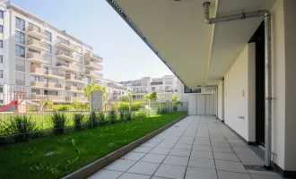NEUBAUPROJEKT - TRENDIGE GARTENWOHNUNG: 2-ZIMMER MIT TERRASSE