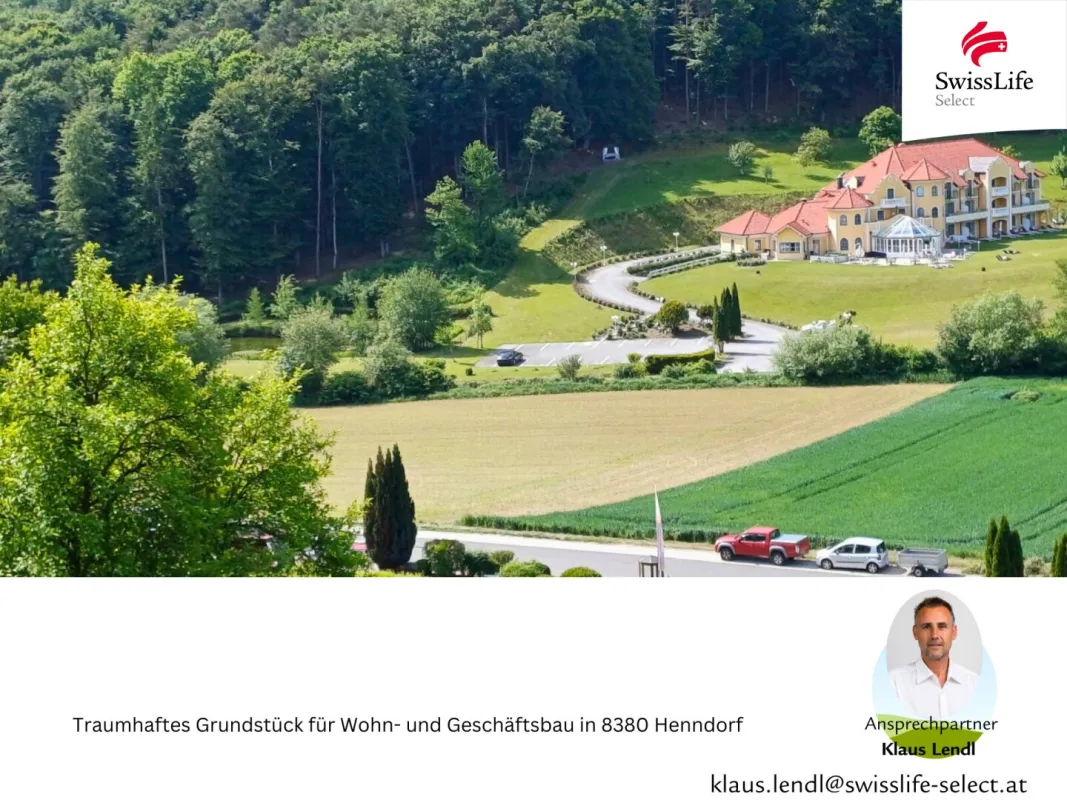 Traumhaftes Grundstücke  für Wohn- und Geschäftsbau in 8380 Henndorf, Burgenland! - Bild 1