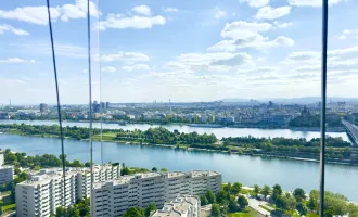Über den Dächern Wiens: 2-Zimmer-Loggiawohnung mit Panorama-Ausblick | 24. Stock | Blick auf die Innenstadt | Inkl. Eigener Tiefgaragenstellplatz