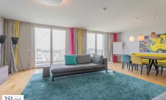 Lichtdurchflutete 3-Zimmer-Wohnung mit Weitblick ins Grüne – Komfort auf höchstem Niveau