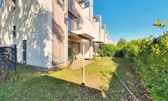 ++NEU++ TOP für Eigennutzer oder Anlage! Kurzzeitvermietung möglich! Hochwertiges klimatisiertes Reihenhaus mit 55 m2 Privatgarten, Terrasse und 1 KFZ-Stellplatz! Perfekte U-Bahn-Anbindung! ++