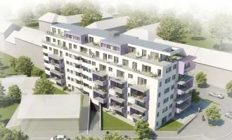 2-Zimmer-Neubauwohnung inkl. Loggia, Komplettküche und Kellerabteil nahe Bahnhof Floridsdorf/ LS84 Top 35