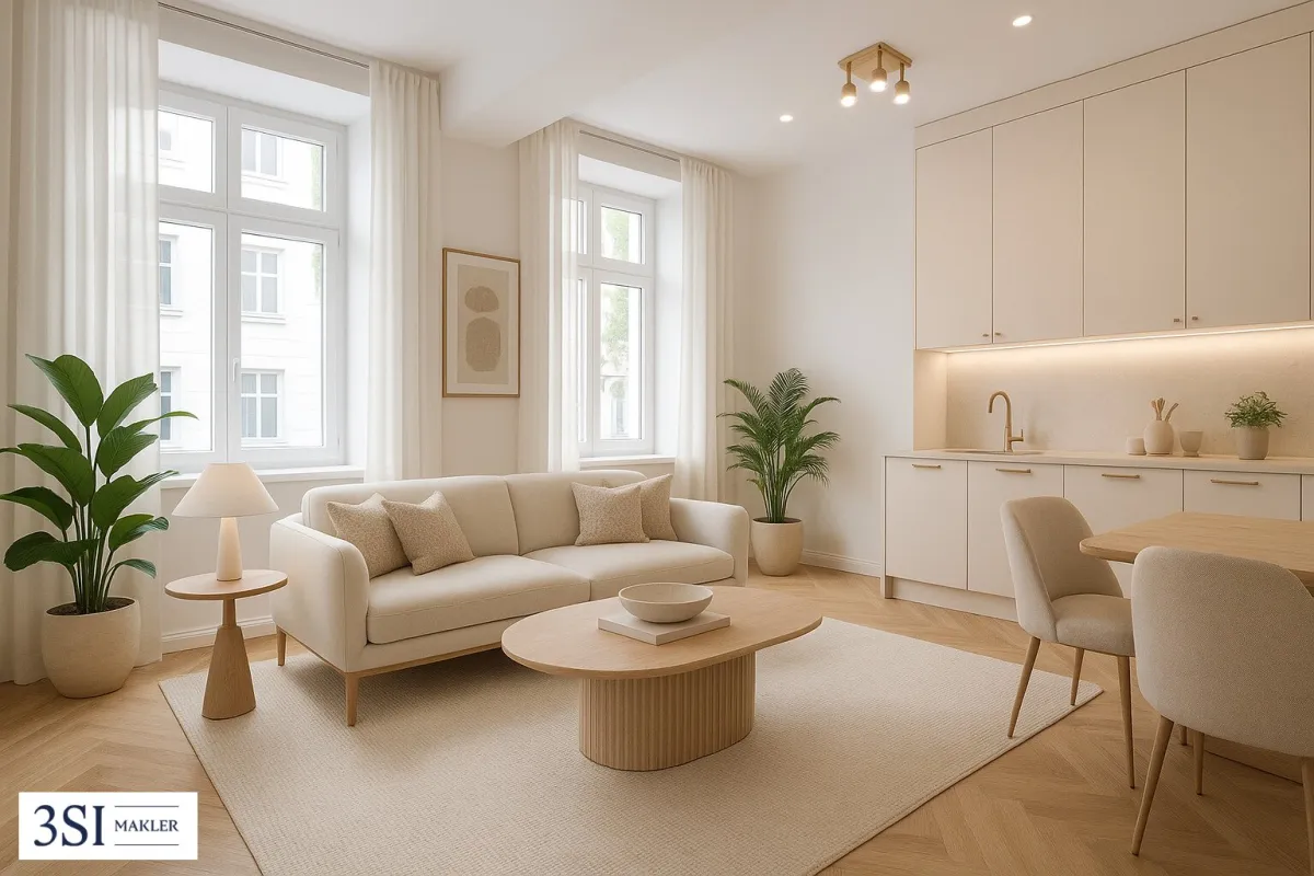 Moderne sanierter 2-Zimmer-Altbau in 1120 Wien – Erstbezug zum Top-Preis von 269.000 €! - Bild 1