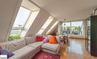 Wunderschöne 4-Zimmer Dachgeschosswohnung mit Terrasse & Weitblick in bester Lage! *ab Herbst 1.10.2025*