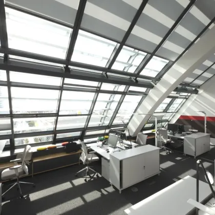 Modernes DG-Büro (Maisonette) mit perfektem Donau-Weitblick ab Oktober 25 im RIVERGATE! - Bild 3