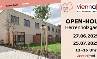 STADT KÜSST LAND - Neu errichtete Reihenhäuser - 4-5 Zimmer, Eigengarten, Terrasse, Photovoltaik, Wärmepumpe und KFZ-Stellplatz am ländlichen Stadtrand