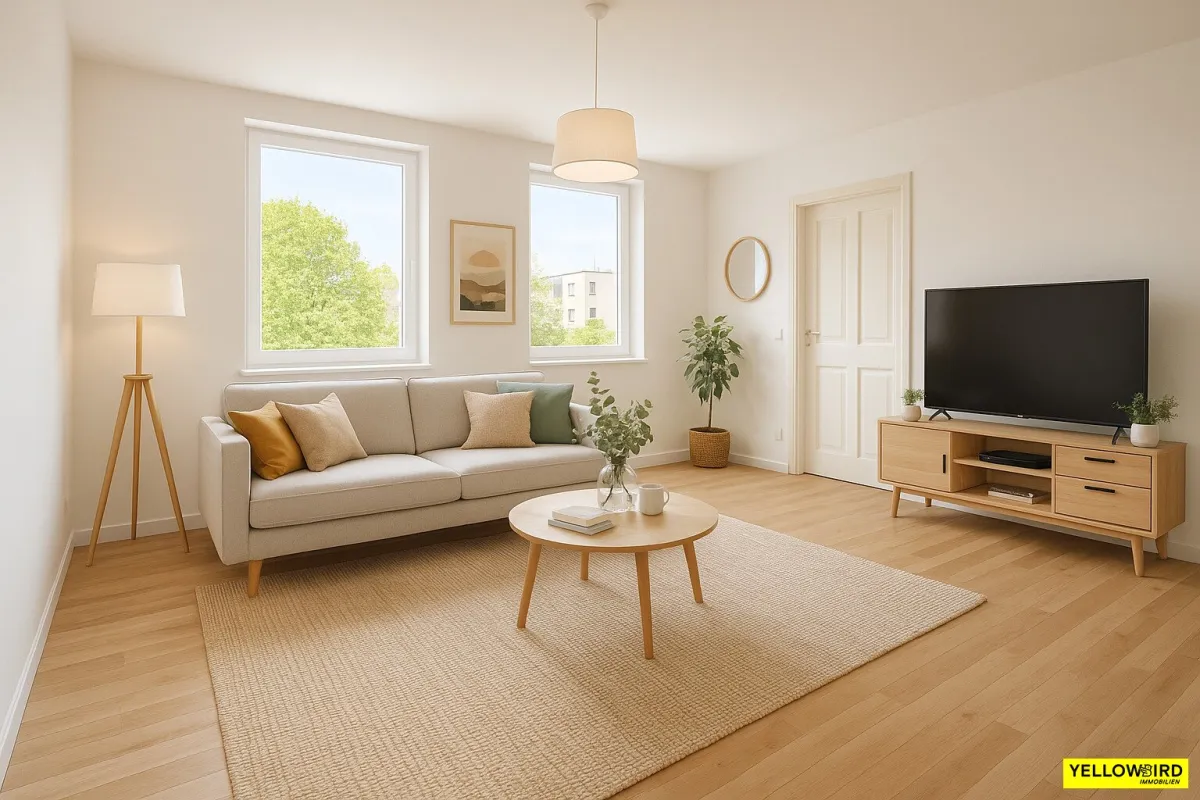 Erstbezug | Balkon | Fußbodenheizung | Gute Raumaufteilung & Anbindung - Bild 1